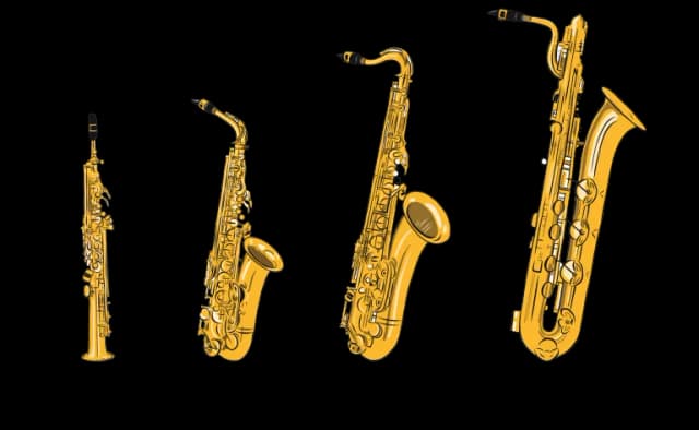 Rodzaje saksofonów - poznaj najważniejsze instrumenty i ich różnice w graniu Rodzaje saksofonów - poznaj najważniejsze instrumenty i ich różnice w graniu
